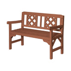 Gardeon Rustic Fir Wood Garden Bench