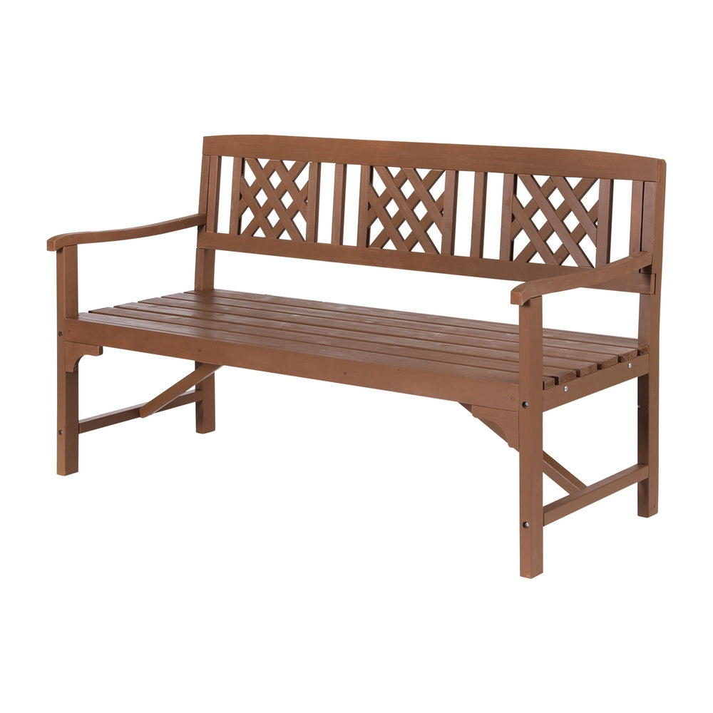 Gardeon Rustic Fir Wood Garden Bench