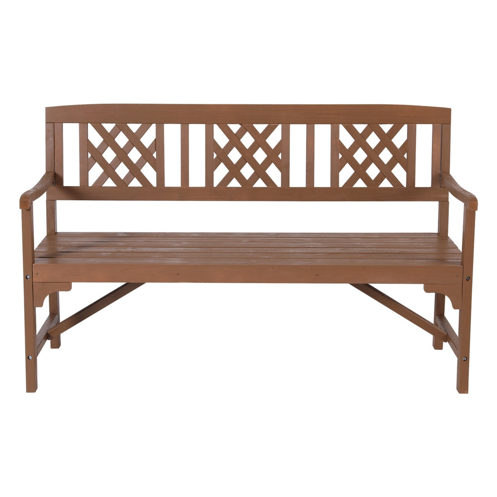 Gardeon Rustic Fir Wood Garden Bench