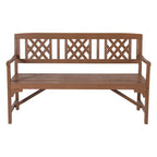 Gardeon Rustic Fir Wood Garden Bench