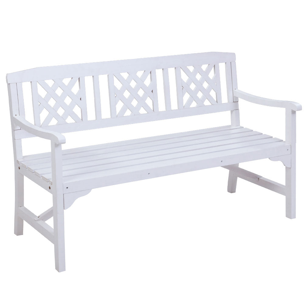 Gardeon Rustic Fir Wood Garden Bench