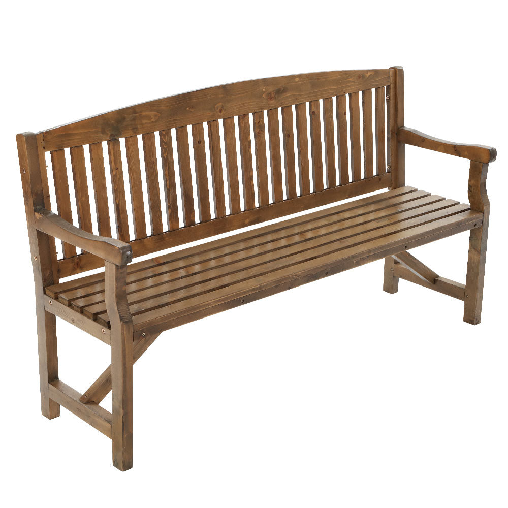 Gardeon 5FT Rustic Wooden Garden Bench