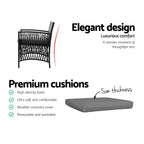 Gardeon Elegant 3-PC Bistro Set