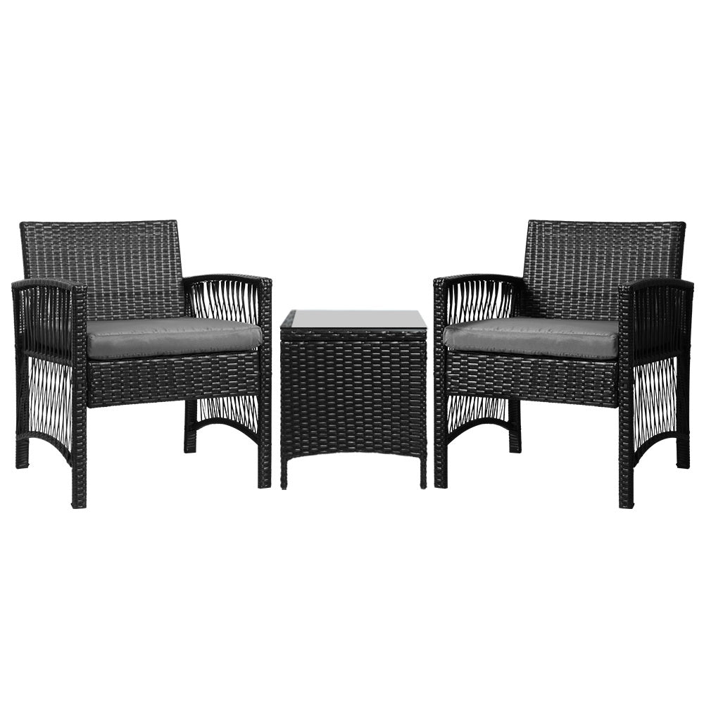 Gardeon Elegant 3-PC Bistro Set
