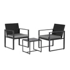 Gardeon 3PC Premium Outdoor Bistro Set