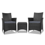 Gardeon Elegant 3PC Outdoor Bistro Set