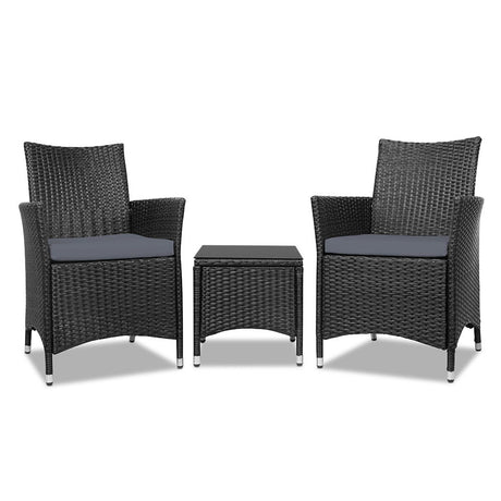 Gardeon Elegant 3PC Outdoor Bistro Set