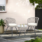 Gardeon 3-Piece Rattan Bistro Set