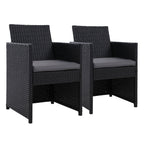 Gardeon Hugo Outdoor Dining Chairs - Set of 2