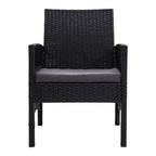 Gardeon 2PC Outdoor Wicker Lounge Chairs