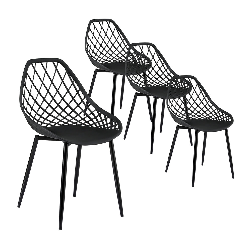 Gardeon 4PC Durable Indoor/Outdoor Dining Chairs