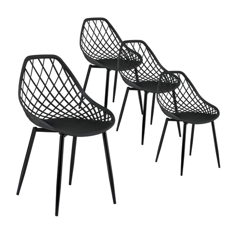 Gardeon 4PC Durable Indoor/Outdoor Dining Chairs