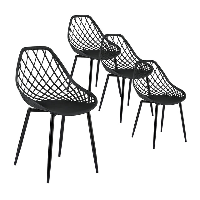 Gardeon 4PC Durable Indoor/Outdoor Dining Chairs