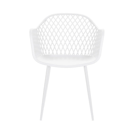 Gardeon White 4PC Outdoor Dining Chairs