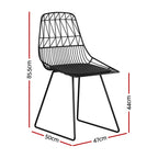 Gardeon Set of 2 Outdoor Dining Chairs