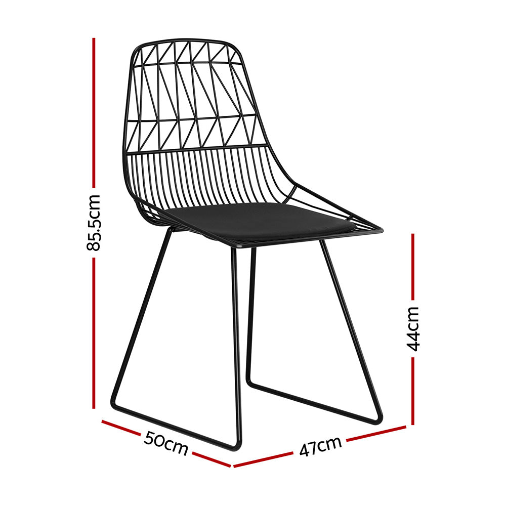 Gardeon Set of 2 Outdoor Dining Chairs