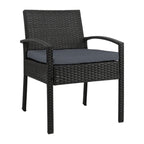 Gardeon Luxury Outdoor Wicker Lounge Chair