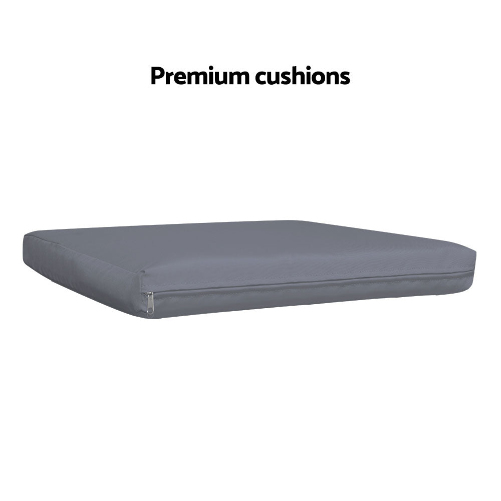 Gardeon Luxury Outdoor Wicker Lounge Chair