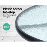 Gardeon Elegant 3PC Rattan Bistro Set