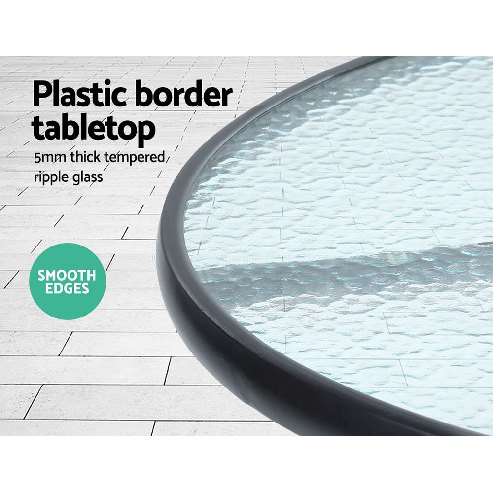 Gardeon Elegant 3PC Outdoor Bistro Set