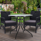 Gardeon Elegant 3PC Outdoor Bistro Set