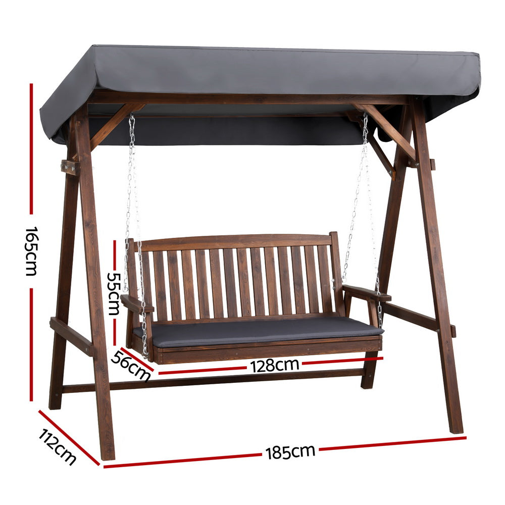 Gardeon Outdoor Canopy Swing Chair