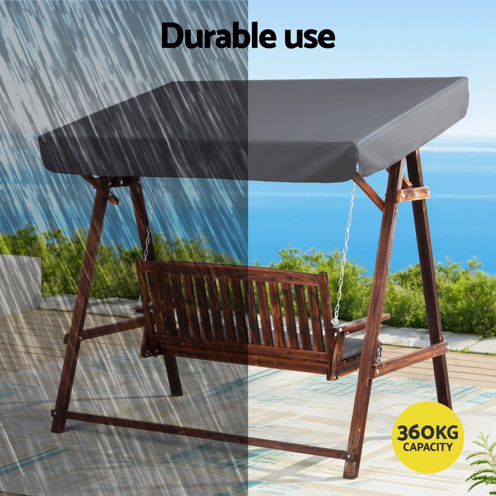 Gardeon Outdoor Canopy Swing Chair