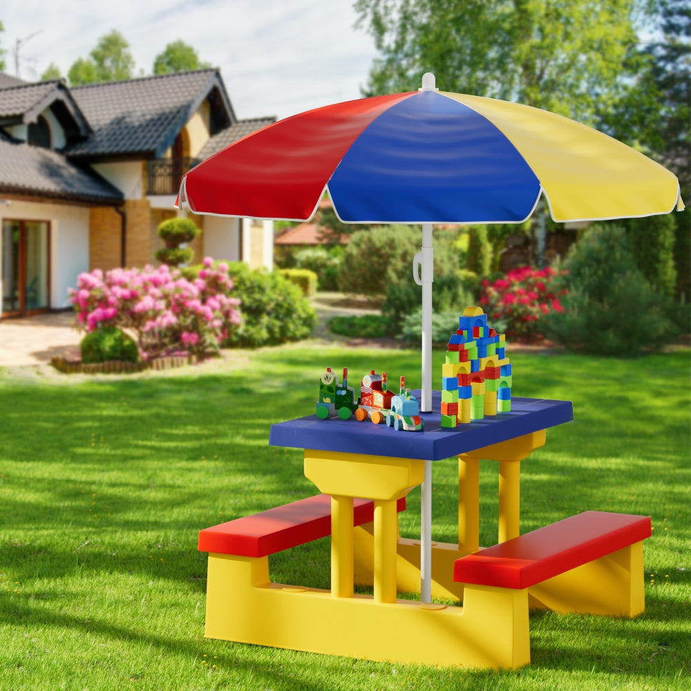 Keezi Kids Indoor/Outdoor Table and Chair Set