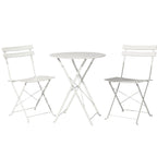 Gardeon 3-Piece Steel Outdoor Bistro Set