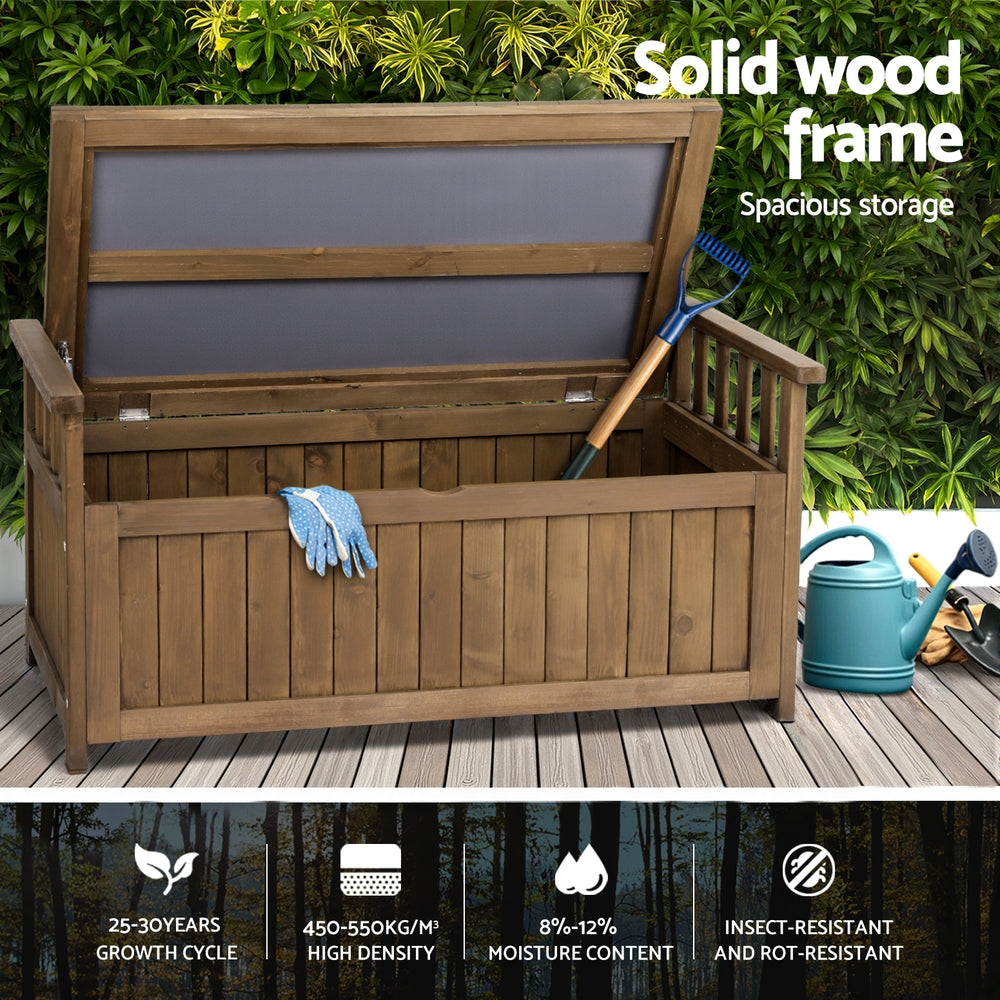Gardeon Elegant Outdoor Storage Bench Box