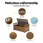 Gardeon Elegant Outdoor Storage Bench Box