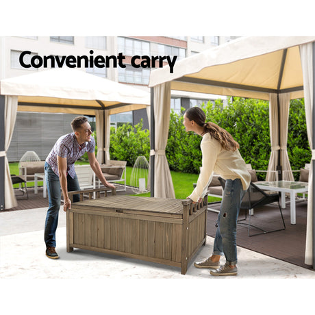 Gardeon Elegant Outdoor Storage Bench Box