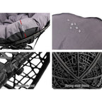 Gardeon Rotatable Papasan Wicker Chair