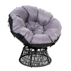 Gardeon Rotatable Papasan Wicker Chair