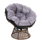 Gardeon Rotatable Papasan Wicker Chair