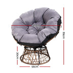 Gardeon Outdoor Wicker Papasan Lounge Set