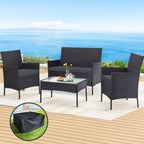 Gardeon Elegant 4-Seater Outdoor Sofa Set