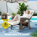 Gardeon Adjustable Outdoor Recliner Chair