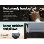 Gardeon Elegant 2PC Rocking Chair Set