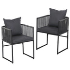 Gardeon Outdoor Woven Rope Dining Chairs