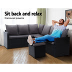 Gardeon Modular Outdoor Dining Sofa Set