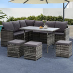 Gardeon Modular Outdoor Wicker Sofa Set