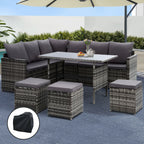 Gardeon Modular Outdoor Dining Sofa Set