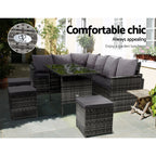 Gardeon Modular Outdoor Dining Sofa Set