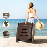 Gardeon Portable Folding Sun Lounger