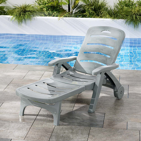 Gardeon Portable Folding Sun Lounger