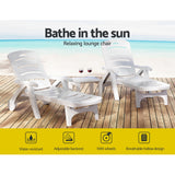 Gardeon Portable Folding Sun Lounger