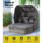 Gardeon Luxury Outdoor Sun Lounge Day Bed