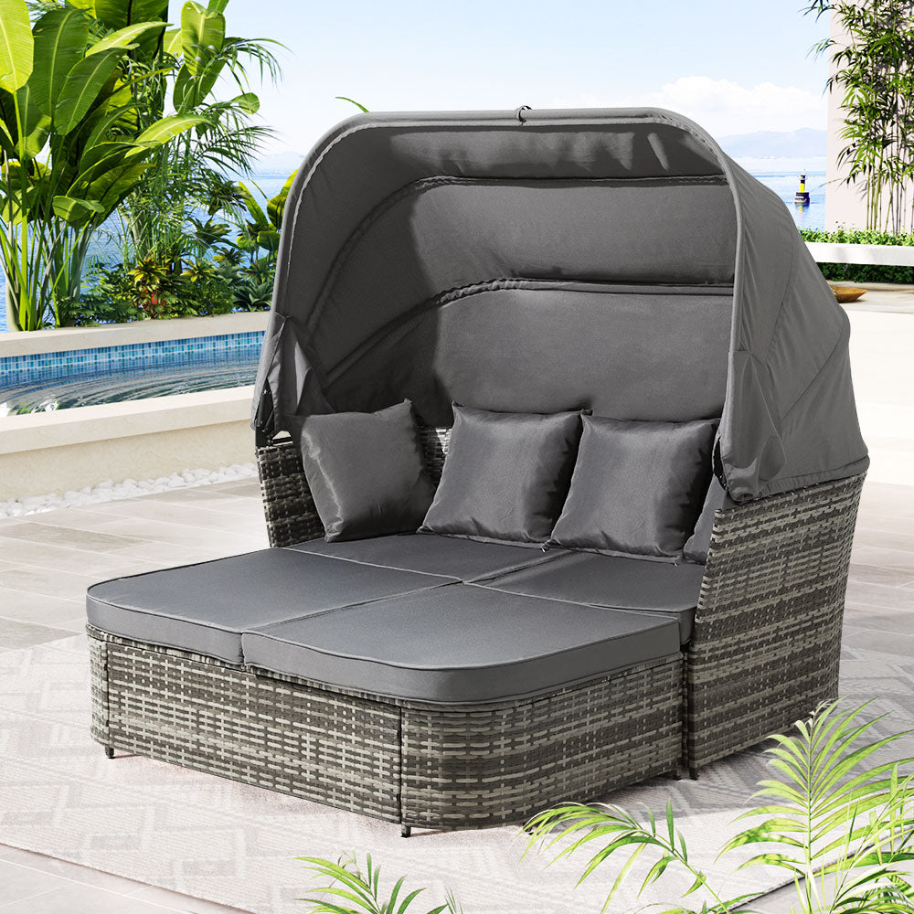 Gardeon Luxury Outdoor Sun Lounge Day Bed