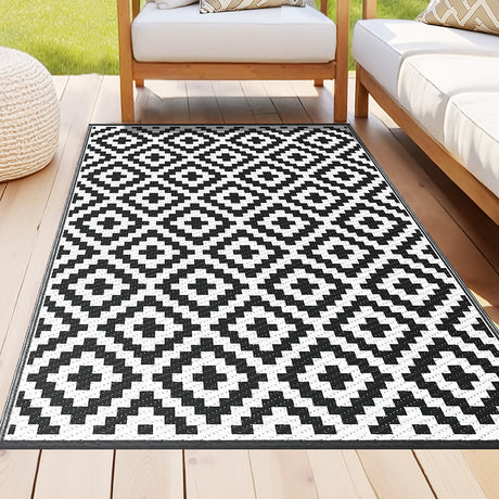 Gardeon Reversible Outdoor Rug 120x180cm